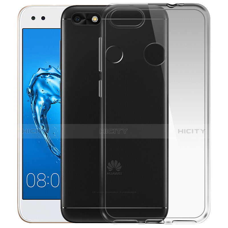 Carcasa Silicona Ultrafina Transparente T08 para Huawei P9 Lite Mini Claro