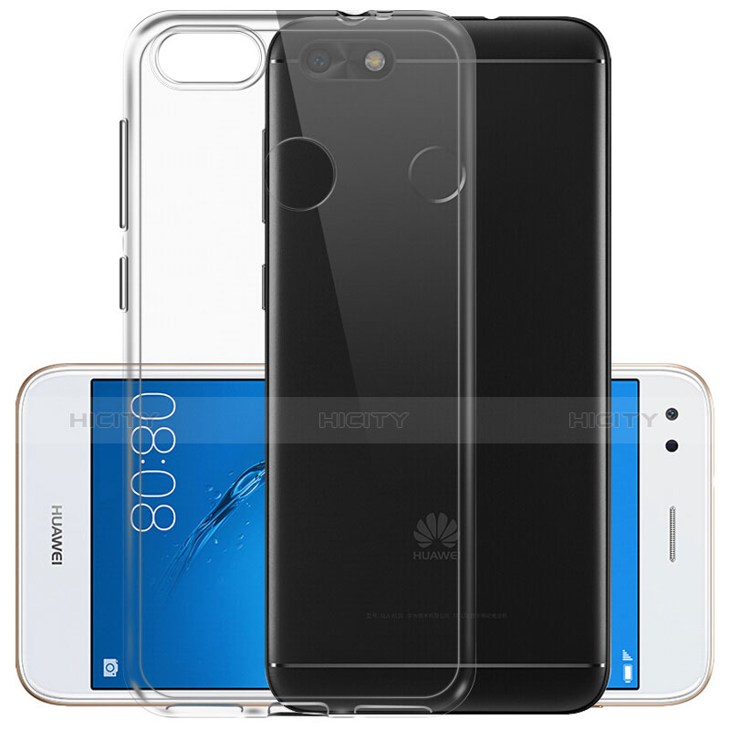 Carcasa Silicona Ultrafina Transparente T08 para Huawei P9 Lite Mini Claro