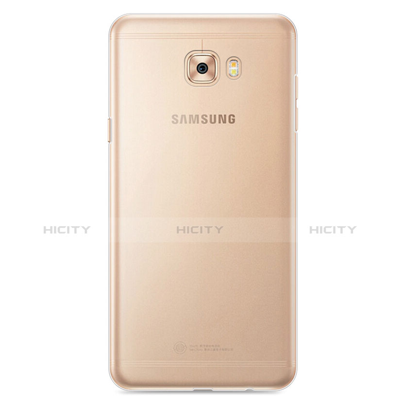 Carcasa Silicona Ultrafina Transparente T08 para Samsung Galaxy C5 Pro C5010 Claro