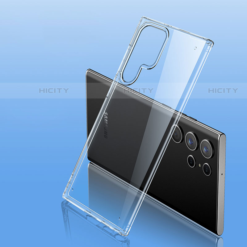 Carcasa Silicona Ultrafina Transparente T08 para Samsung Galaxy S21 Ultra 5G Claro