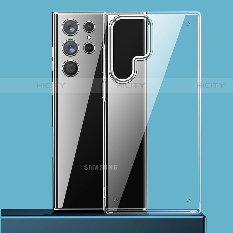 Carcasa Silicona Ultrafina Transparente T08 para Samsung Galaxy S22 Ultra 5G Claro