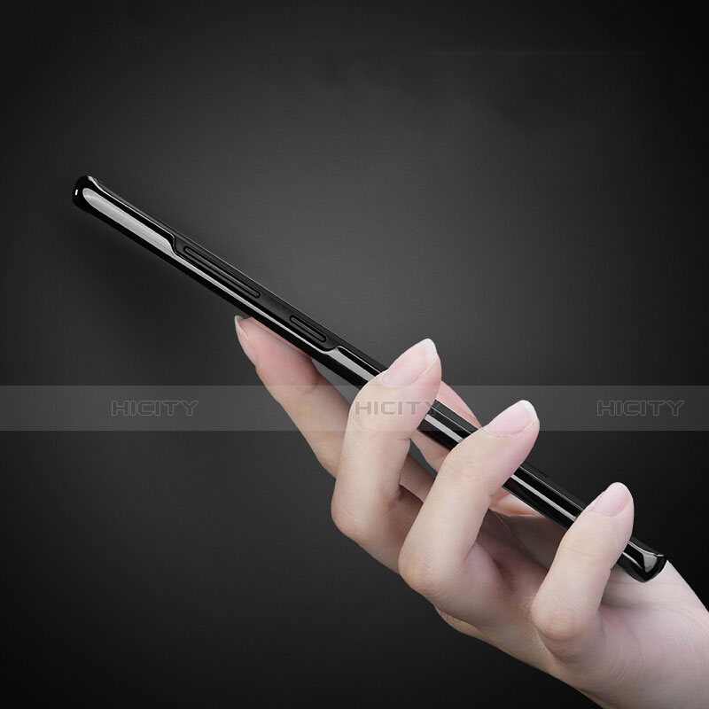 Carcasa Silicona Ultrafina Transparente T08 para Samsung Galaxy S8 Plata
