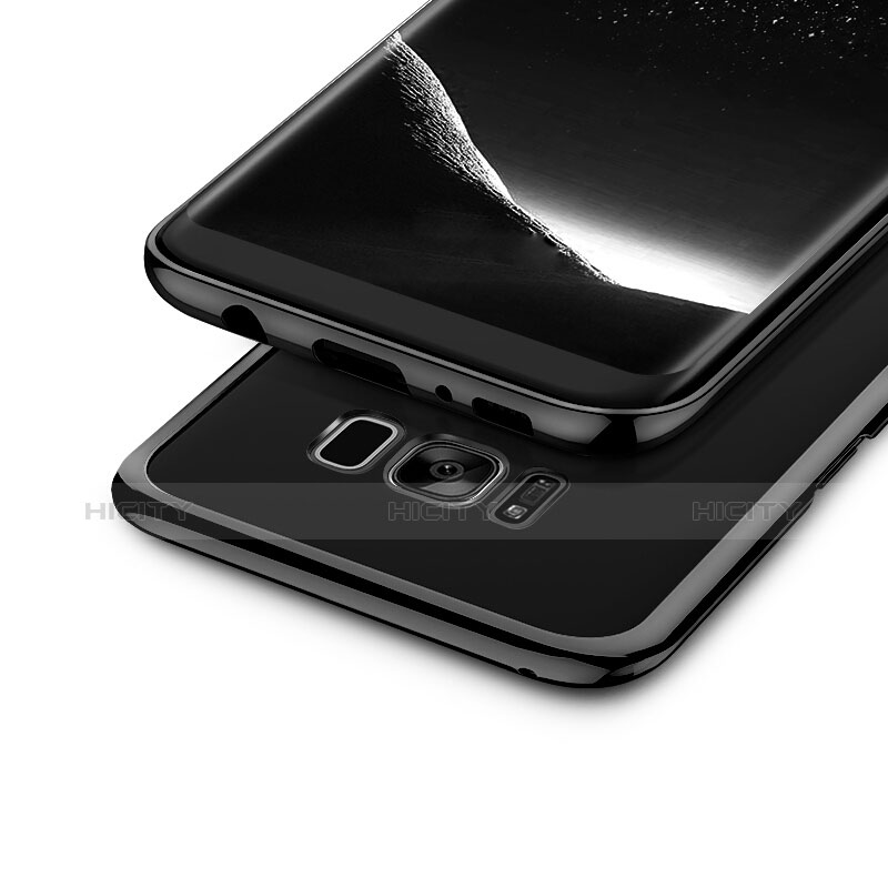 Carcasa Silicona Ultrafina Transparente T08 para Samsung Galaxy S8 Plus Plata