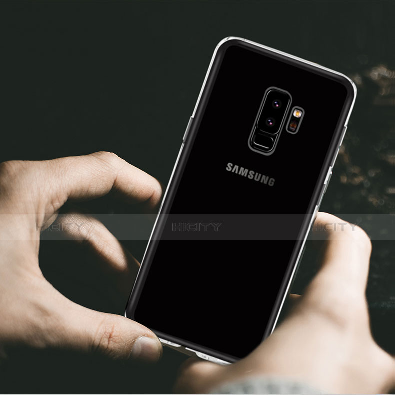 Carcasa Silicona Ultrafina Transparente T08 para Samsung Galaxy S9 Plus Claro