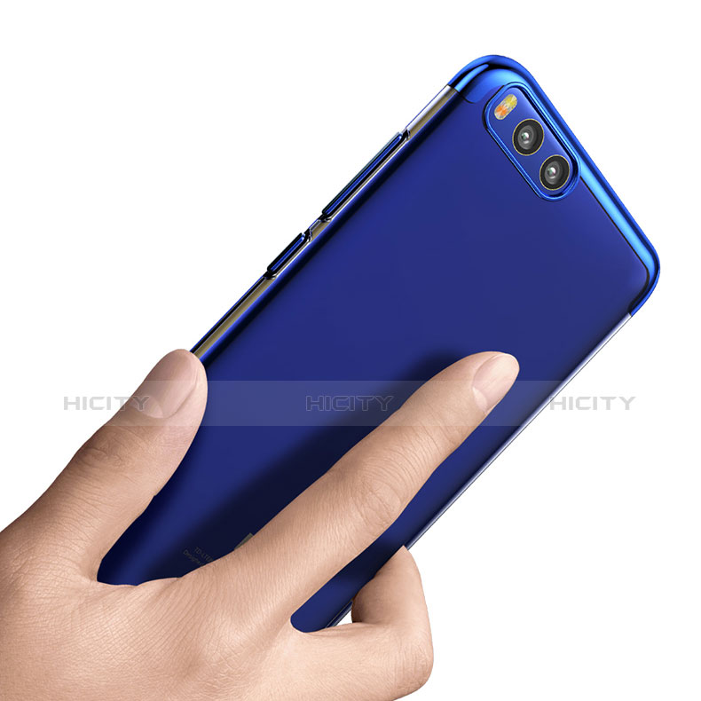 Carcasa Silicona Ultrafina Transparente T08 para Xiaomi Mi Note 3 Azul