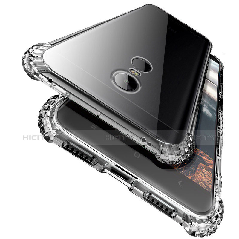 Carcasa Silicona Ultrafina Transparente T08 para Xiaomi Redmi Note 4X Claro