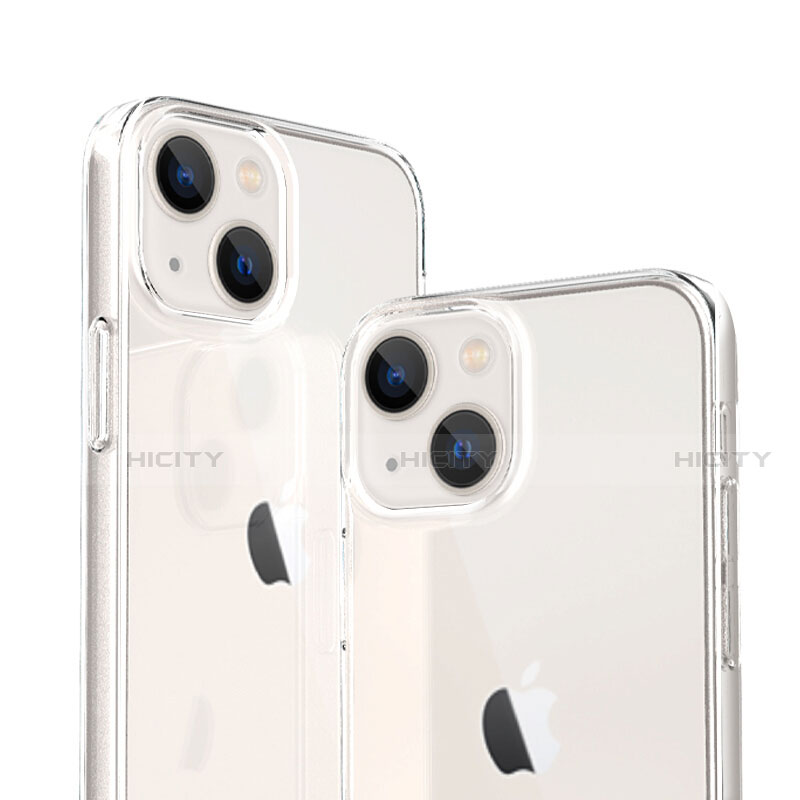 Carcasa Silicona Ultrafina Transparente T09 para Apple iPhone 13 Claro