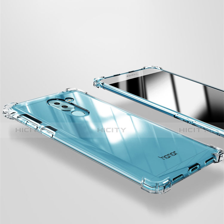 Carcasa Silicona Ultrafina Transparente T09 para Huawei Honor 6X Pro Claro