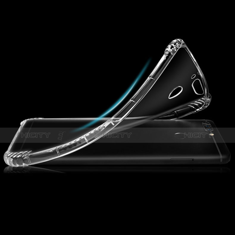 Carcasa Silicona Ultrafina Transparente T09 para Huawei Honor 8 Pro Claro