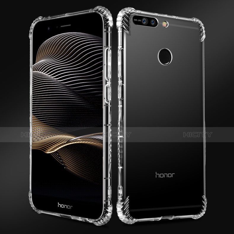 Carcasa Silicona Ultrafina Transparente T09 para Huawei Honor V9 Claro