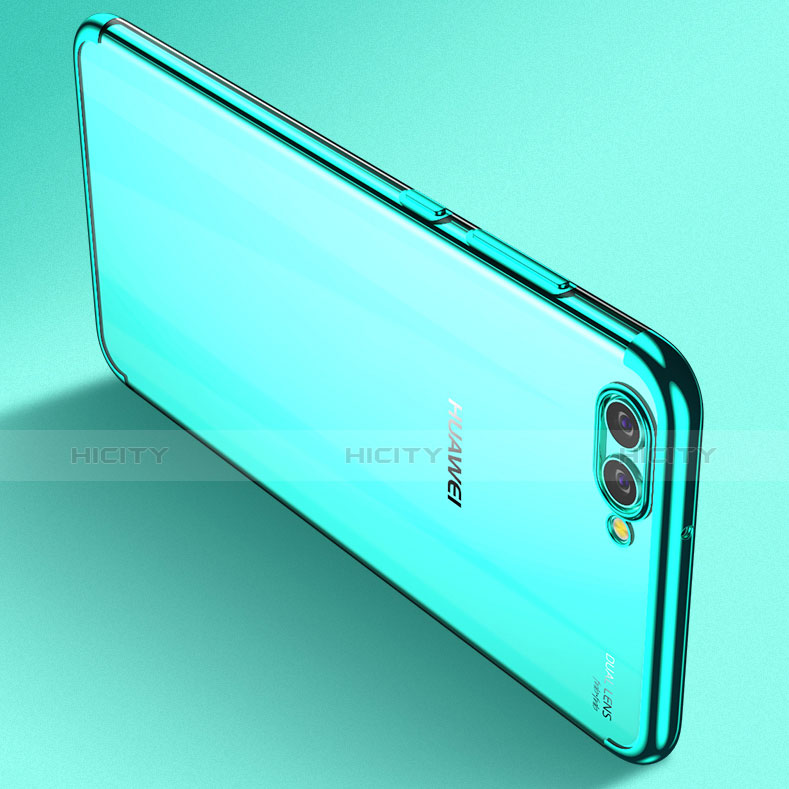 Carcasa Silicona Ultrafina Transparente T09 para Huawei Nova 2S Azul