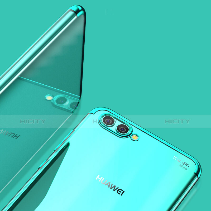 Carcasa Silicona Ultrafina Transparente T09 para Huawei Nova 2S Azul