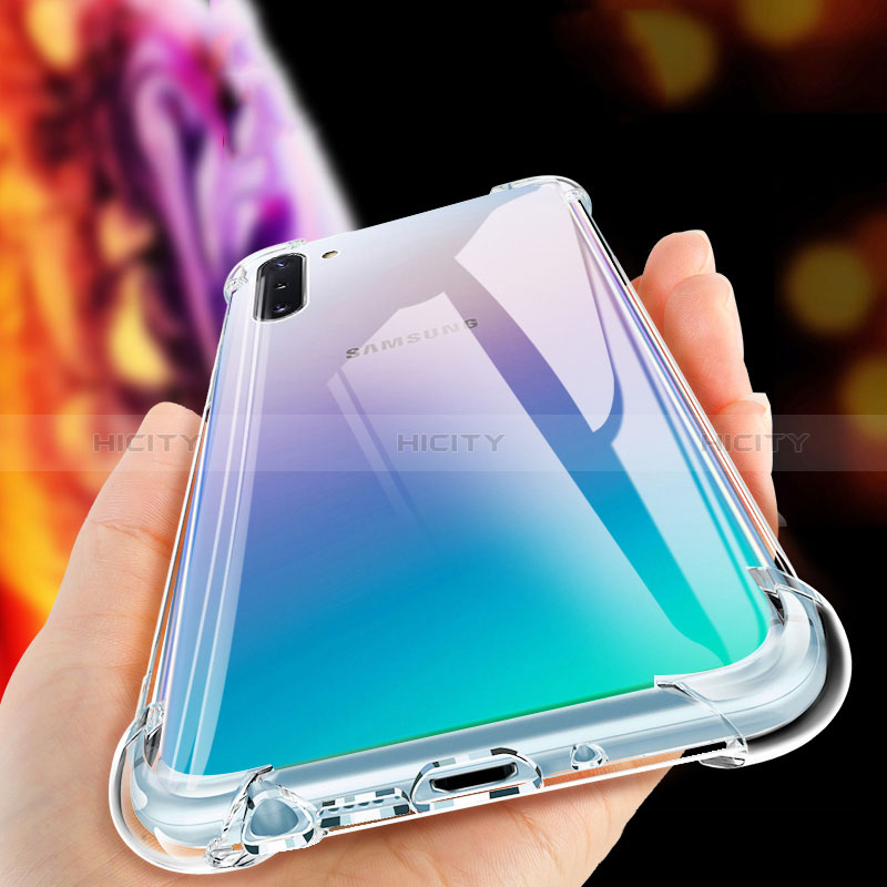 Carcasa Silicona Ultrafina Transparente T09 para Samsung Galaxy Note 10 5G Claro