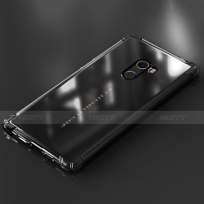 Carcasa Silicona Ultrafina Transparente T09 para Xiaomi Mi Mix 2 Claro