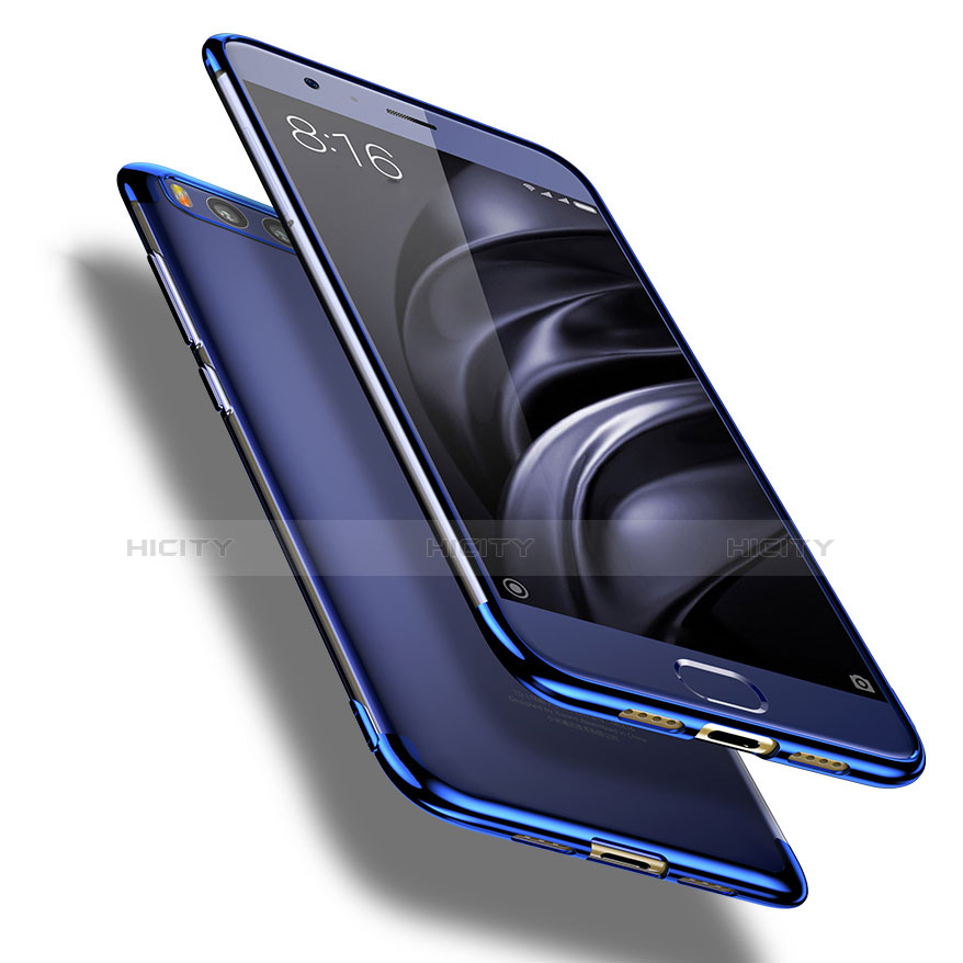 Carcasa Silicona Ultrafina Transparente T09 para Xiaomi Mi Note 3 Azul