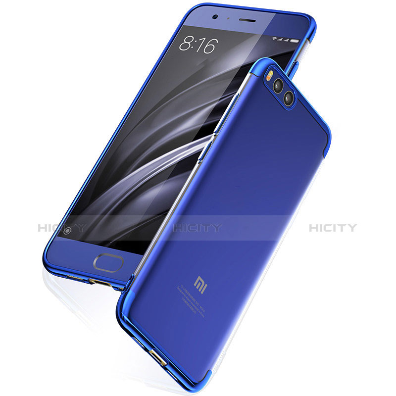 Carcasa Silicona Ultrafina Transparente T09 para Xiaomi Mi Note 3 Azul