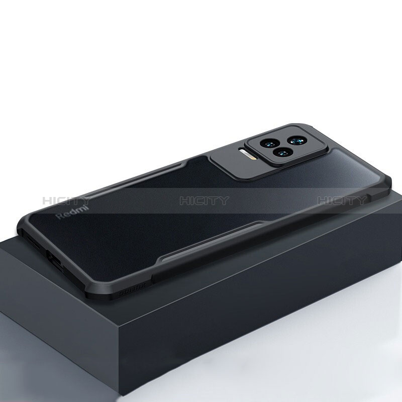 Carcasa Silicona Ultrafina Transparente T09 para Xiaomi Redmi K50 Pro 5G Negro