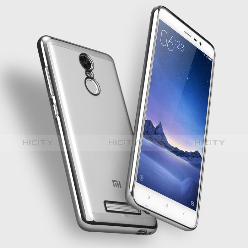 Carcasa Silicona Ultrafina Transparente T09 para Xiaomi Redmi Note 3 Pro Claro