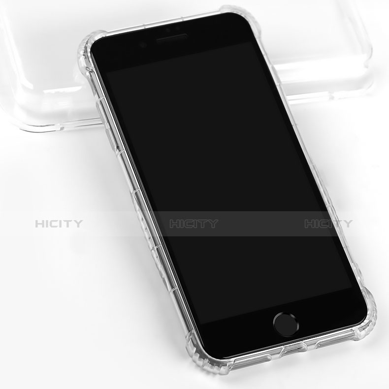 Carcasa Silicona Ultrafina Transparente T10 para Apple iPhone 7 Claro