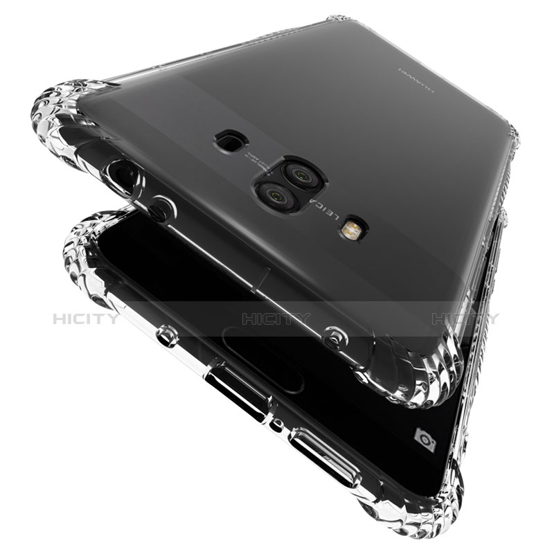 Carcasa Silicona Ultrafina Transparente T10 para Huawei Mate 10 Claro