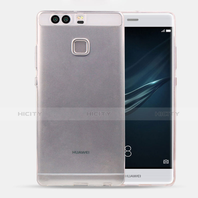 Carcasa Silicona Ultrafina Transparente T10 para Huawei P9 Plus Claro