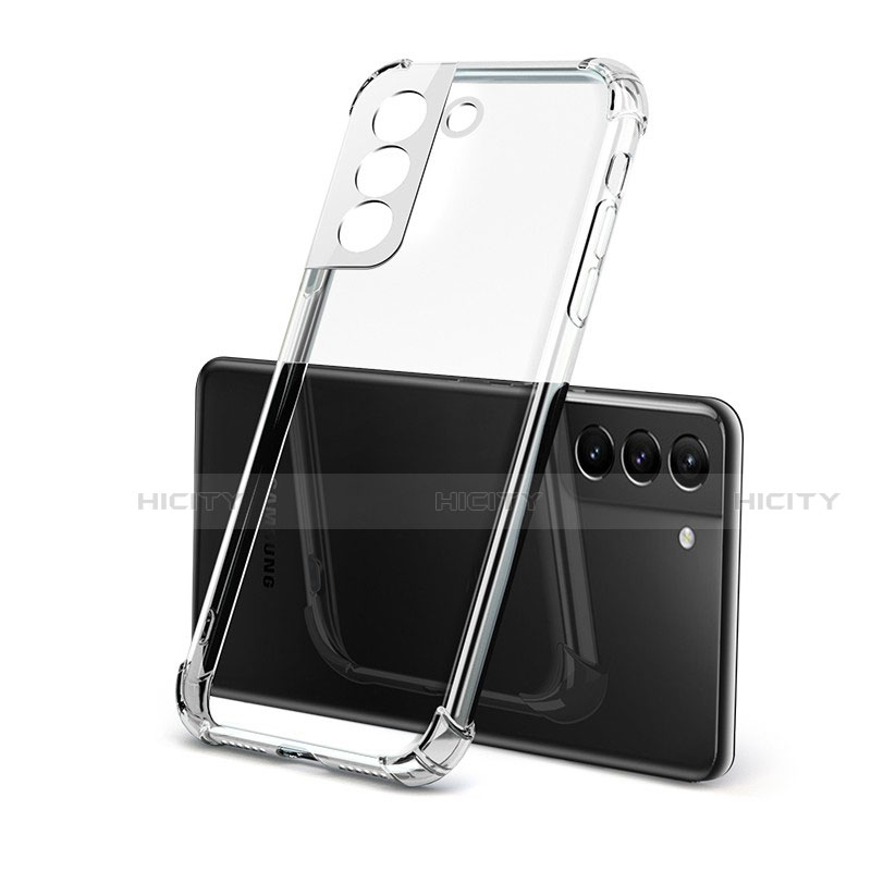 Carcasa Silicona Ultrafina Transparente T10 para Samsung Galaxy S21 5G Claro