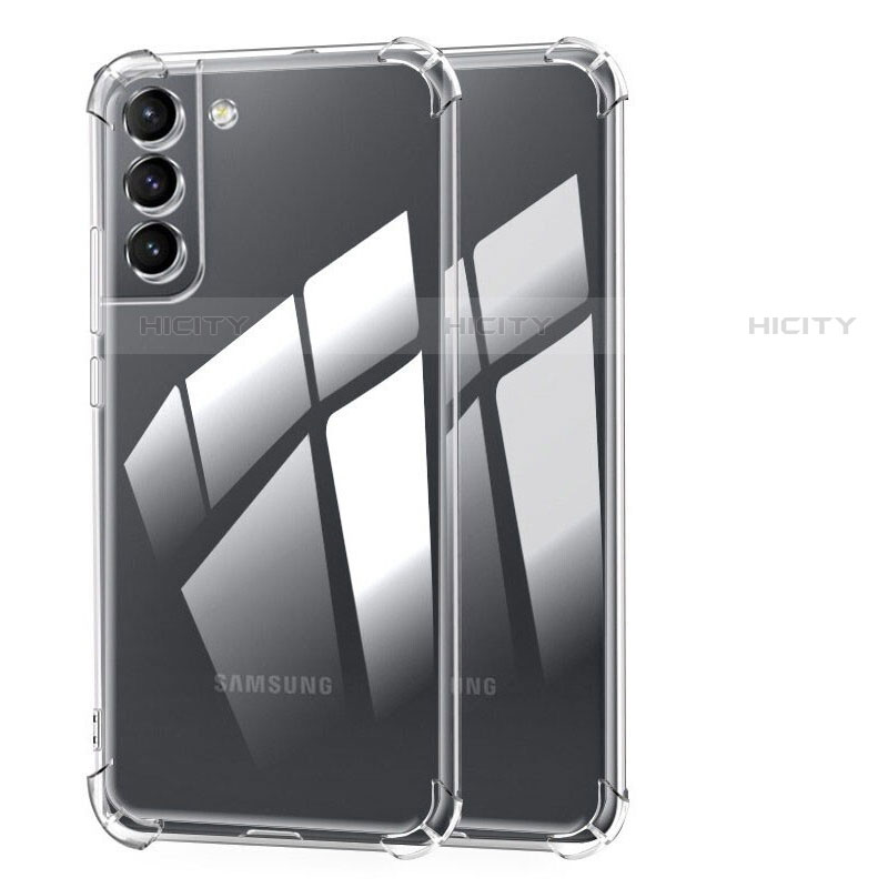 Carcasa Silicona Ultrafina Transparente T10 para Samsung Galaxy S21 Plus 5G Claro
