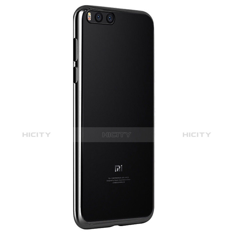 Carcasa Silicona Ultrafina Transparente T10 para Xiaomi Mi Note 3 Negro