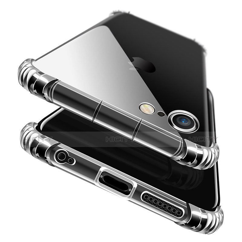 Carcasa Silicona Ultrafina Transparente T11 para Apple iPhone 6S Plus Azul