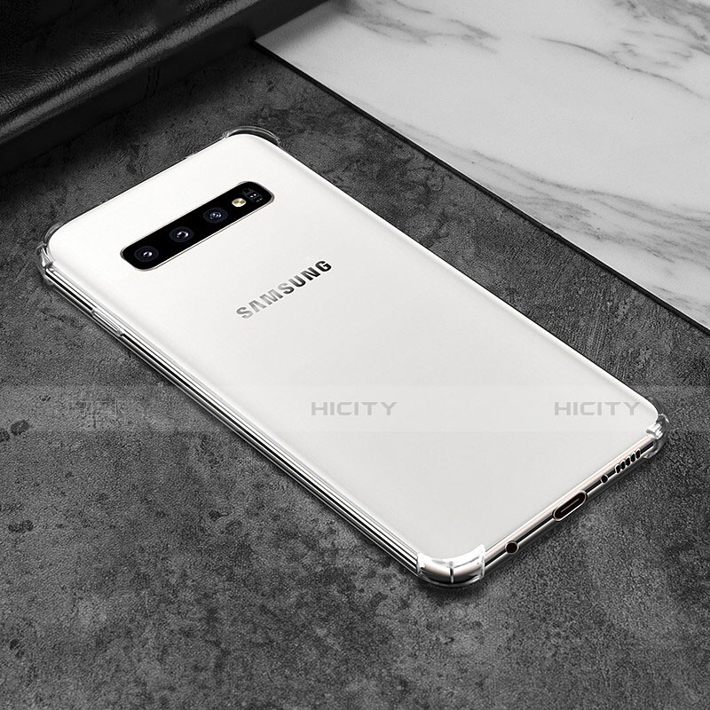 Carcasa Silicona Ultrafina Transparente T11 para Samsung Galaxy S10 Claro