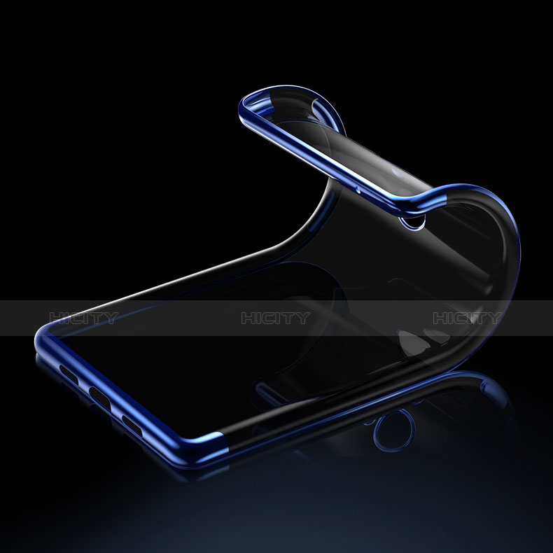 Carcasa Silicona Ultrafina Transparente T11 para Xiaomi Mi Mix 2 Azul