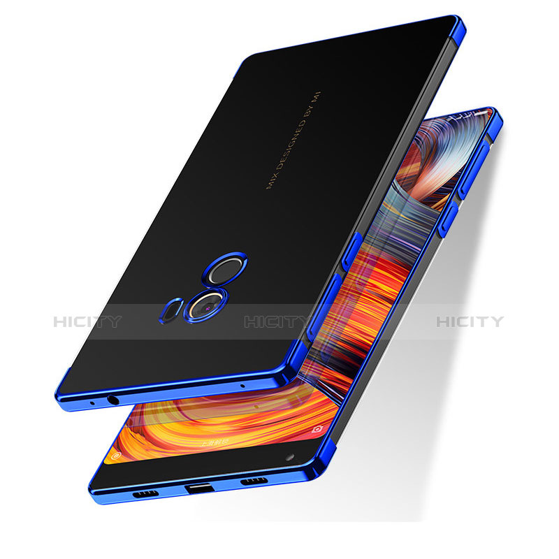 Carcasa Silicona Ultrafina Transparente T11 para Xiaomi Mi Mix Evo Azul