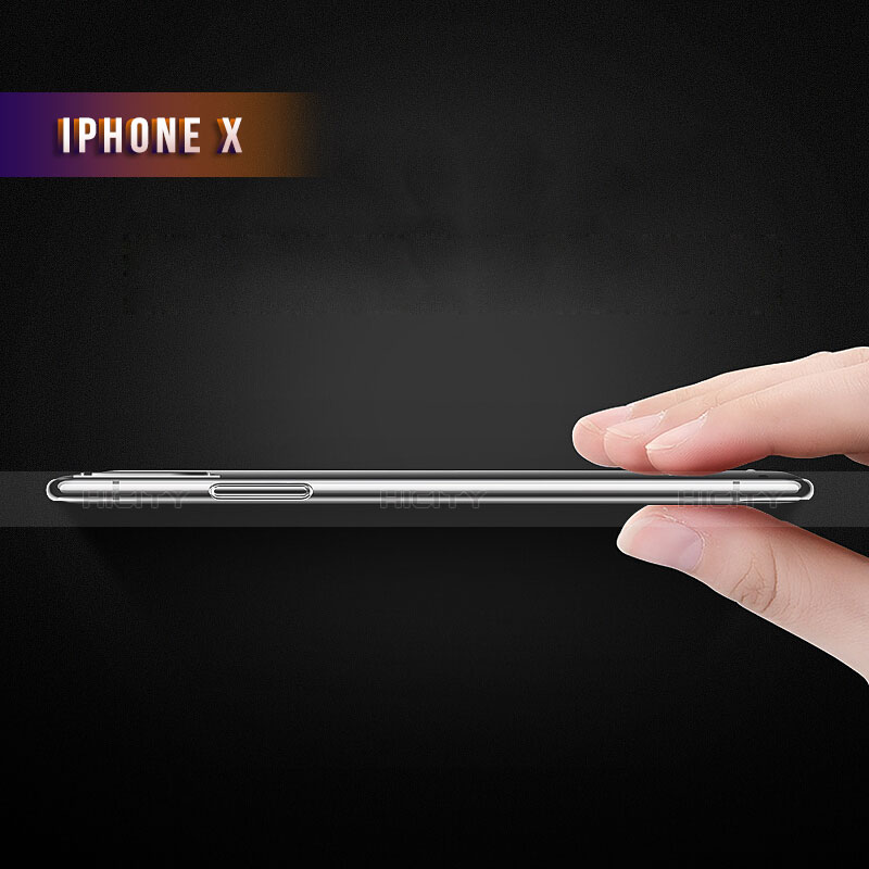 Carcasa Silicona Ultrafina Transparente T12 para Apple iPhone Xs Claro