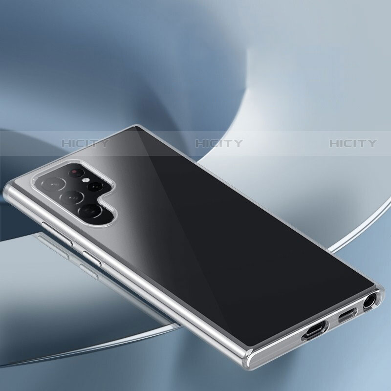 Carcasa Silicona Ultrafina Transparente T13 para Samsung Galaxy S21 Ultra 5G Claro
