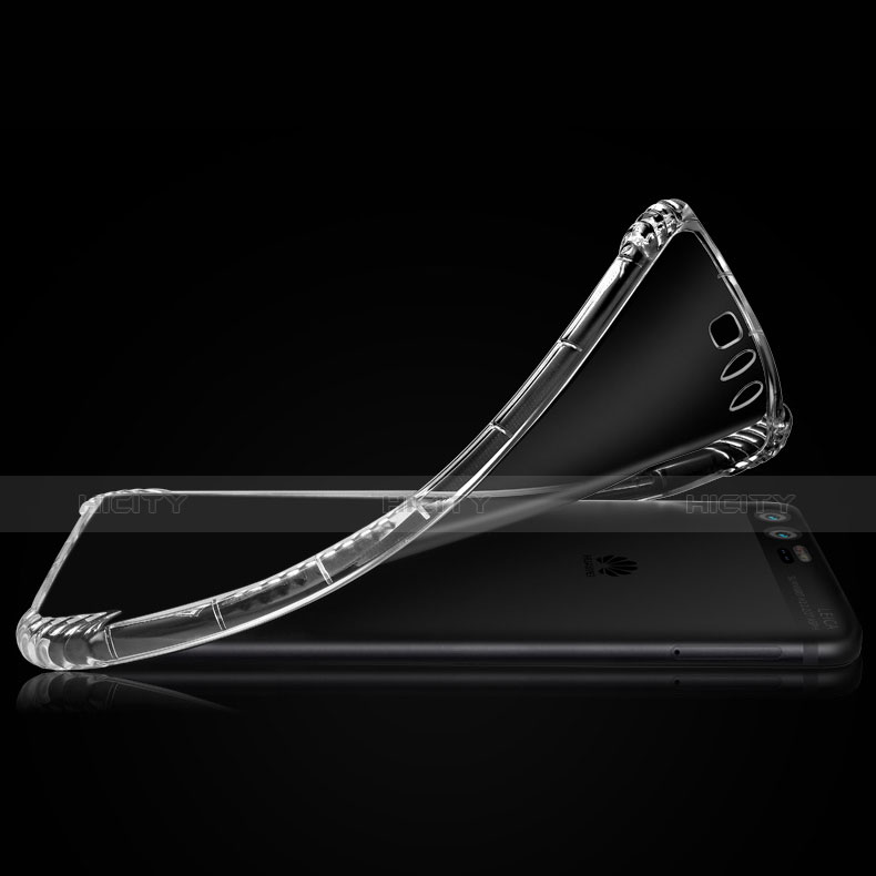 Carcasa Silicona Ultrafina Transparente T15 para Huawei P10 Claro