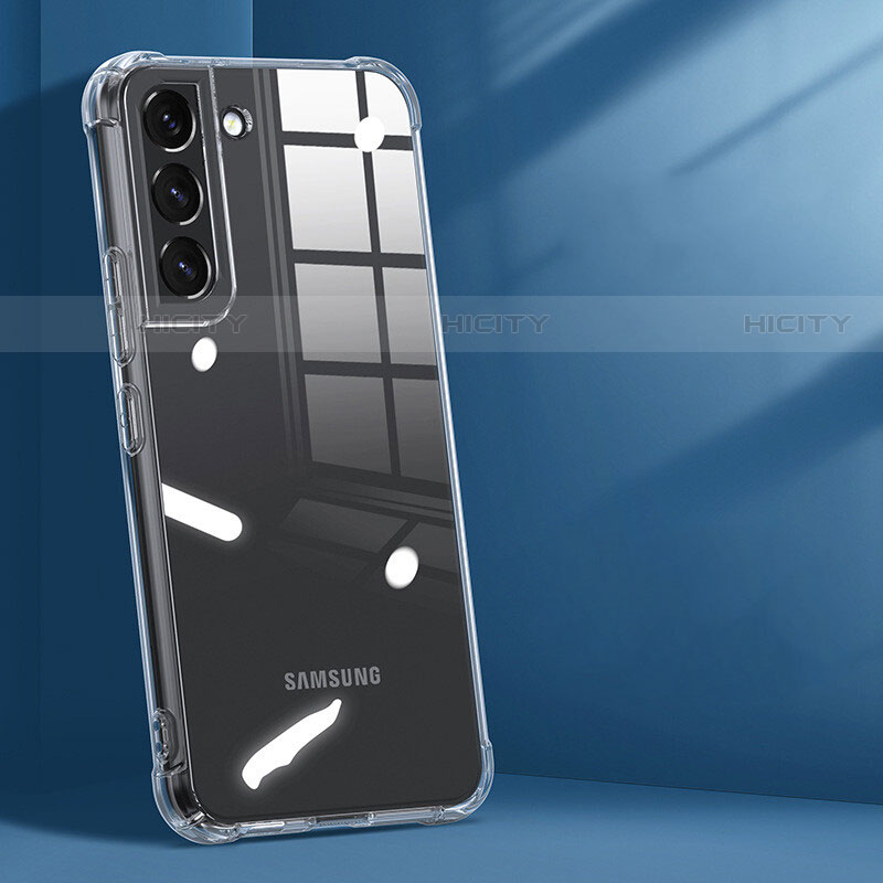 Carcasa Silicona Ultrafina Transparente T15 para Samsung Galaxy S22 5G Claro