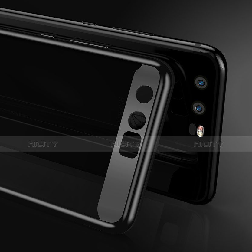 Carcasa Silicona Ultrafina Transparente T16 para Huawei P10 Plus Negro