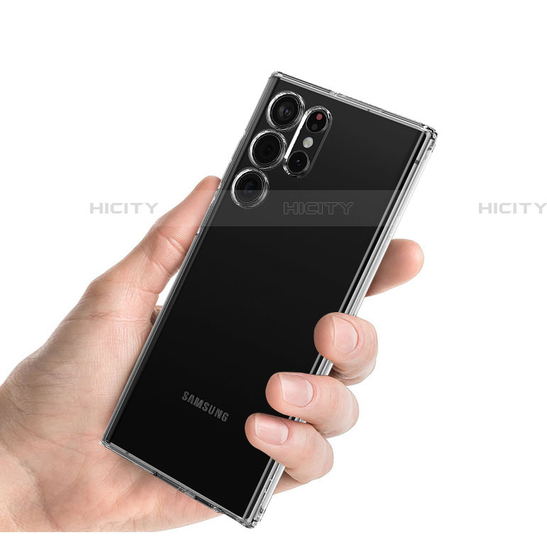 Carcasa Silicona Ultrafina Transparente T17 para Samsung Galaxy S22 Ultra 5G Claro