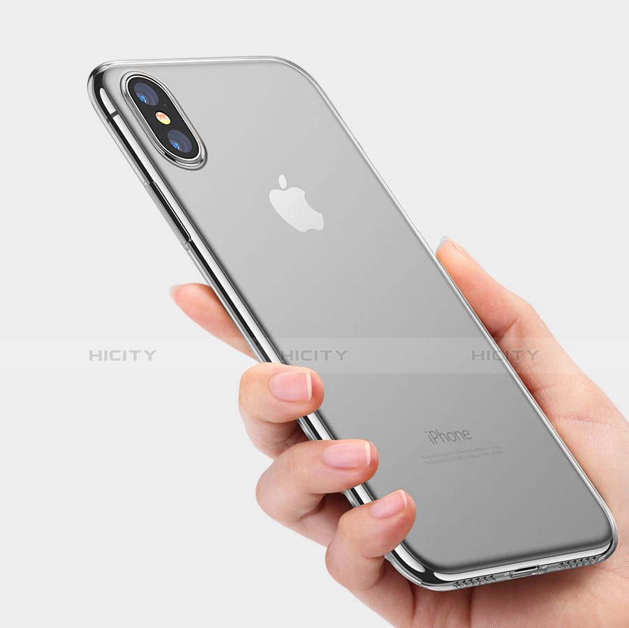 Carcasa Silicona Ultrafina Transparente T20 para Apple iPhone Xs Claro