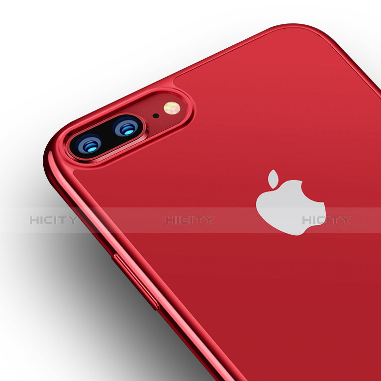Carcasa Silicona Ultrafina Transparente T25 para Apple iPhone 7 Plus Claro