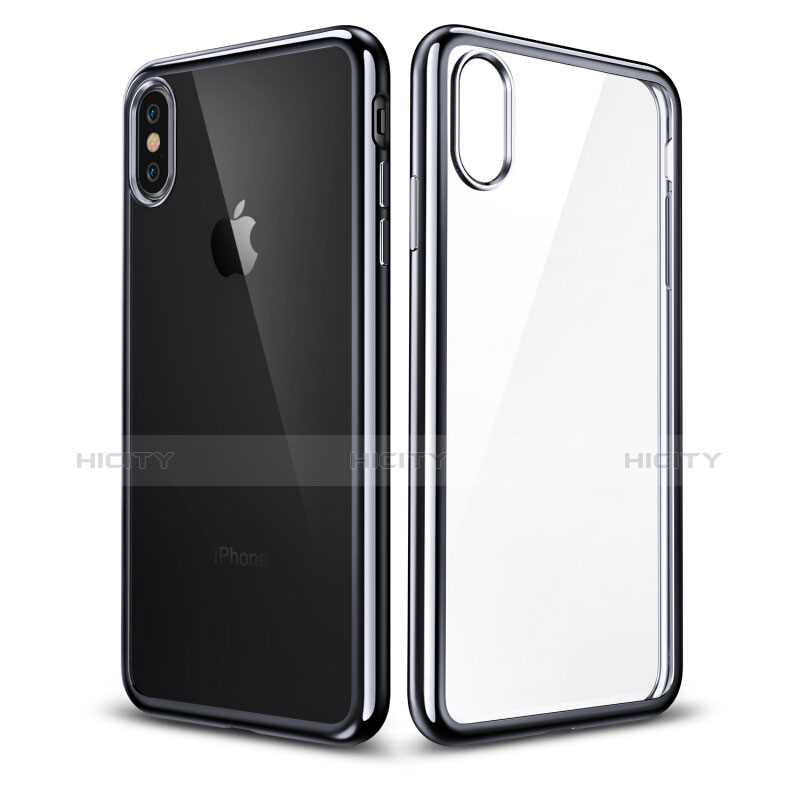 Carcasa Silicona Ultrafina Transparente T26 para Apple iPhone X Claro