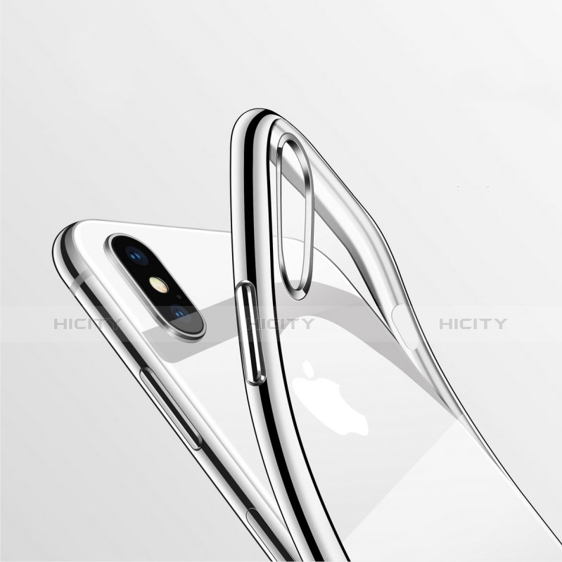 Carcasa Silicona Ultrafina Transparente T27 para Apple iPhone Xs Claro