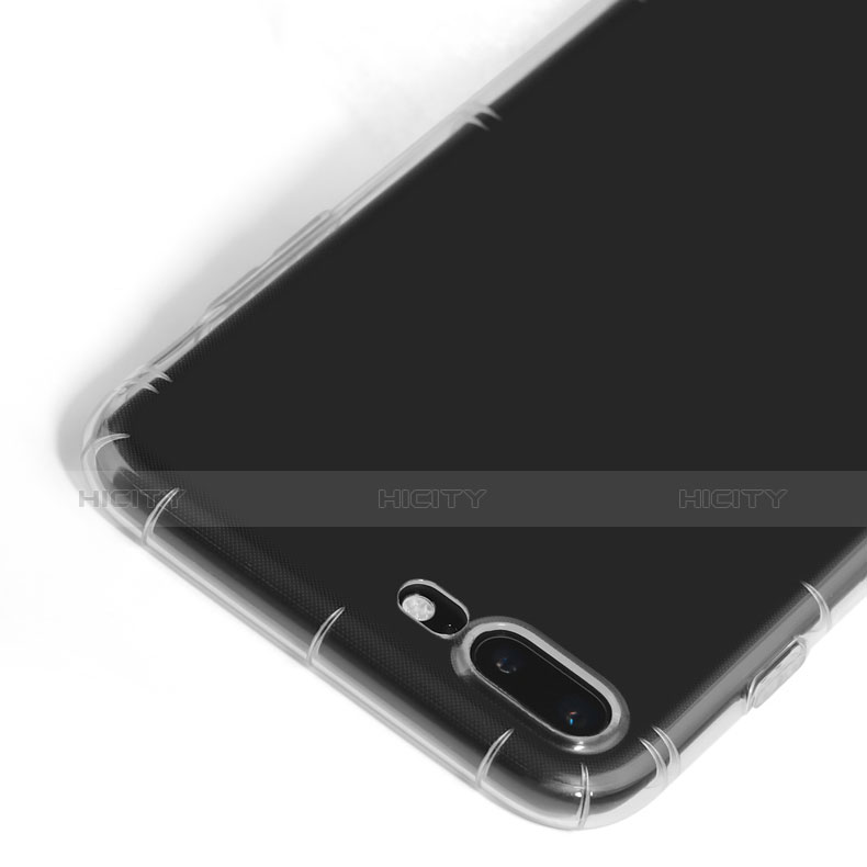 Carcasa Silicona Ultrafina Transparente Z07 para Apple iPhone 8 Plus Claro