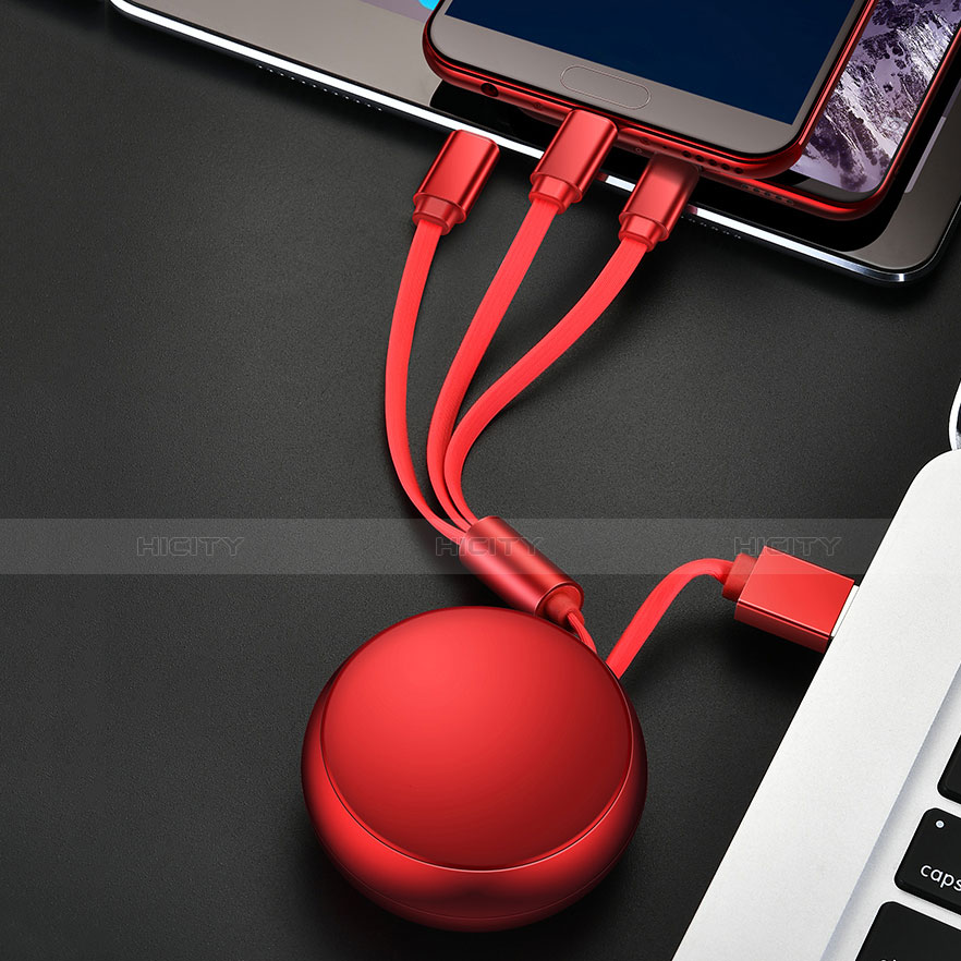 Cargador Cable Lightning USB Carga y Datos Android Micro USB C09 para Apple iPhone 13 Mini