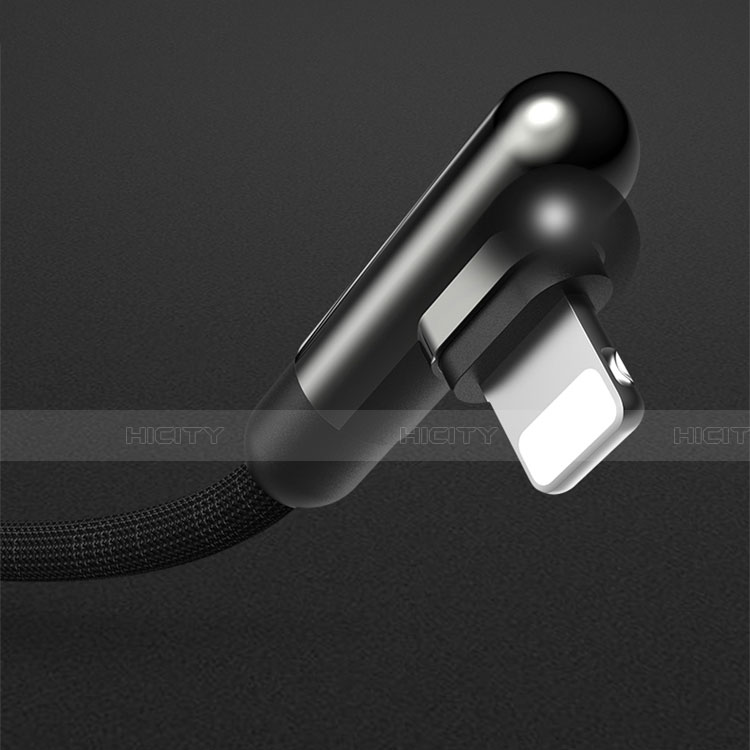 Cargador Cable USB Carga y Datos 20cm S02 para Apple iPhone 12 Pro Rojo