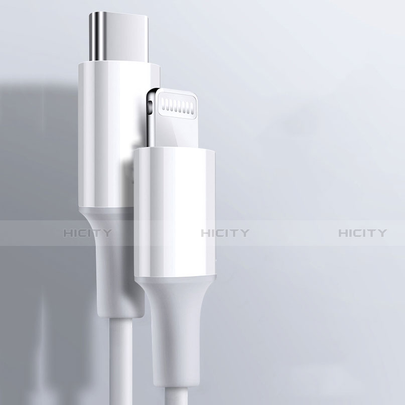 Cargador Cable USB Carga y Datos C02 para Apple iPad Pro 12.9 (2020) Blanco