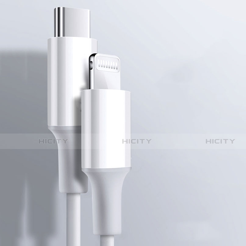 Cargador Cable USB Carga y Datos C02 para Apple iPhone 13 Mini Blanco