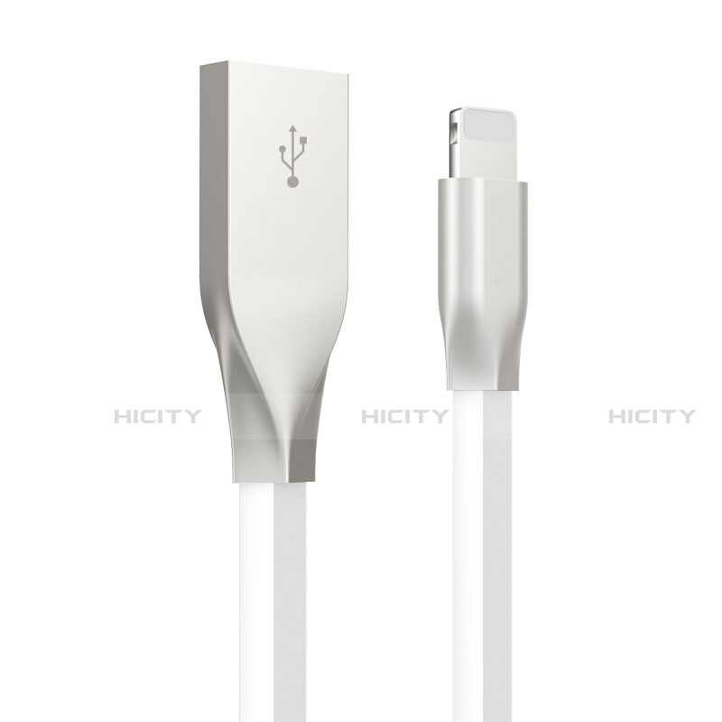 Cargador Cable USB Carga y Datos C05 para Apple iPhone 11 Pro Blanco