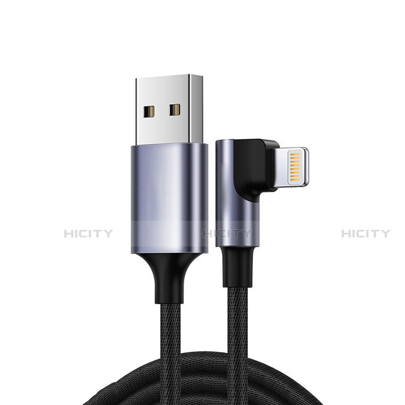 Cargador Cable USB Carga y Datos C10 para Apple iPad Air 10.9 (2020) Negro
