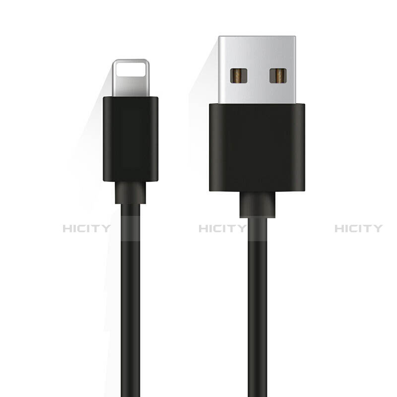 Cargador Cable USB Carga y Datos D08 para Apple iPad Mini 4 Negro